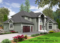 House Plan No. 1291-C