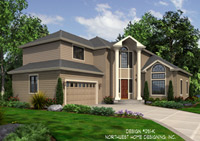 House Plan No. 1291-K